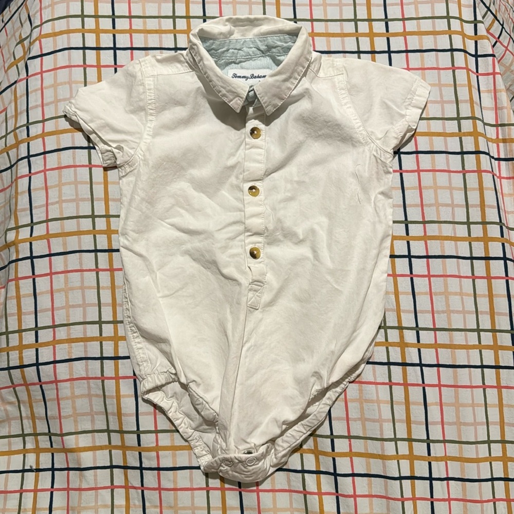 5/$20 Tommy Bahama Dress Shirt Onesie
